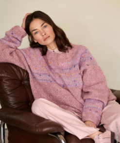 Strickset Pullover Mit Rundpasse Aus Alpaca Air Ii Und Cassata Von Lana Grossa 3 Hw2025 Lookbook 19 Lana Grossa 9231019 M27 Mf3