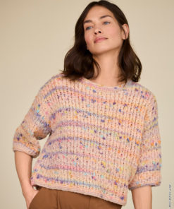 Strickset Kurzarm-pullover aus Cassata von Lana Grossa