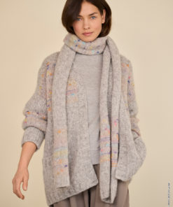 Strickset Jacke Glatt Rechts Aus Alpaca Air Ii Und Cassata Von Lana Grossa 3 Hw2025 Lookbook 19 Lana Grossa 9231019 M29 Mf3