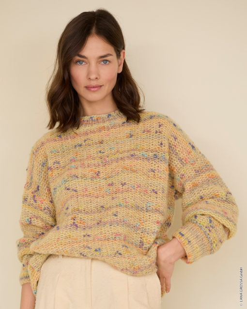 Strickset Pullover Mit Muster Aus Cassata Von Lana Grossa