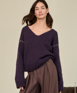Strickset V-pullover aus Winter Softness von Lana Grossa