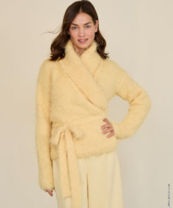 Strickset Wickeljacke aus Basta von Lana Grossa