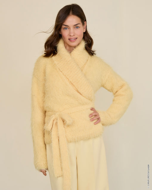 Strickset Wickeljacke Aus Basta Von Lana Grossa