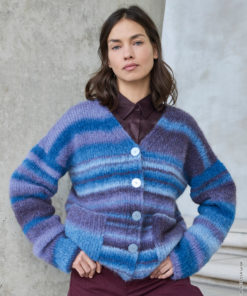 Strickset Jacke Mit Taschen aus Gigante von Lana Grossa
