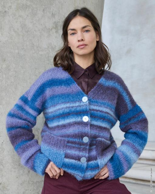 Strickset Jacke Mit Taschen Aus Gigante Von Lana Grossa