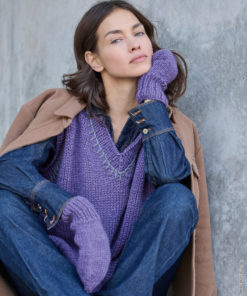 Strickset Handschuhe aus Winter Softness von Lana Grossa