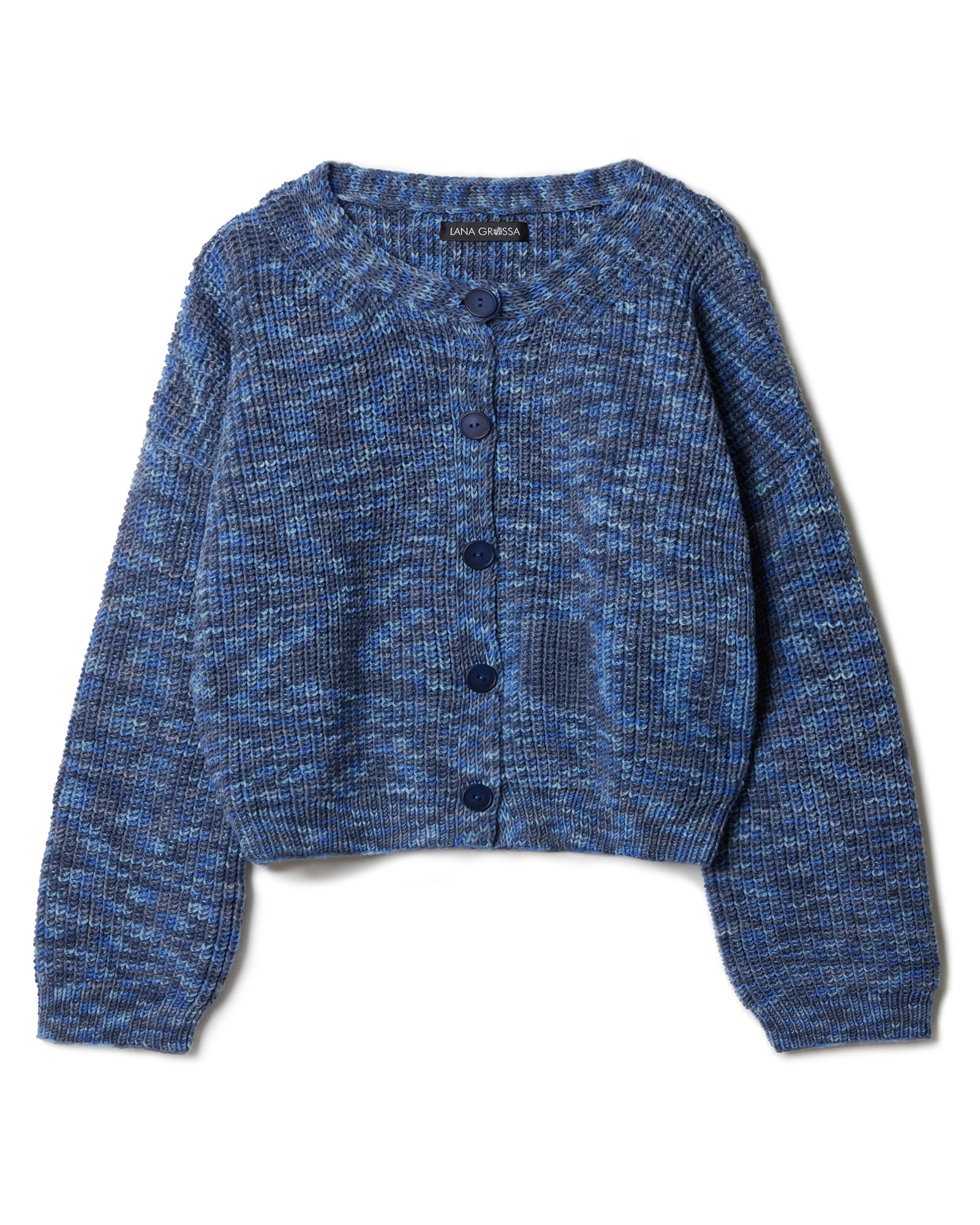 Strickset Halbpatent-Jacke Aus Cool Wool Von Lana Grossa 2 Strickset Halbpatent-Jacke Aus Cool Wool Von Lana Grossa – Bild 2