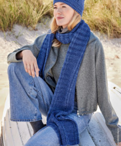 Strickset Schal Mit Mustermix aus Cool Wool Big Vintage von Lana Grossa