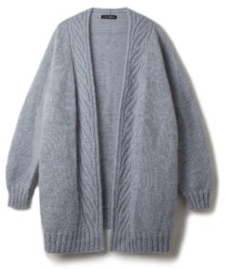 Strickset Jacke Mit Muster-Blende Aus Cool Wool Lace Und Silkhair Von Lana Grossa 3 Strickset Jacke Mit Muster-Blende Aus Cool Wool Lace Und Silkhair Von Lana Grossa – Bild 2