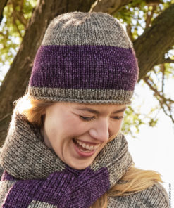 Strickset Damenmütze aus Vintage Chunky von Lana Grossa