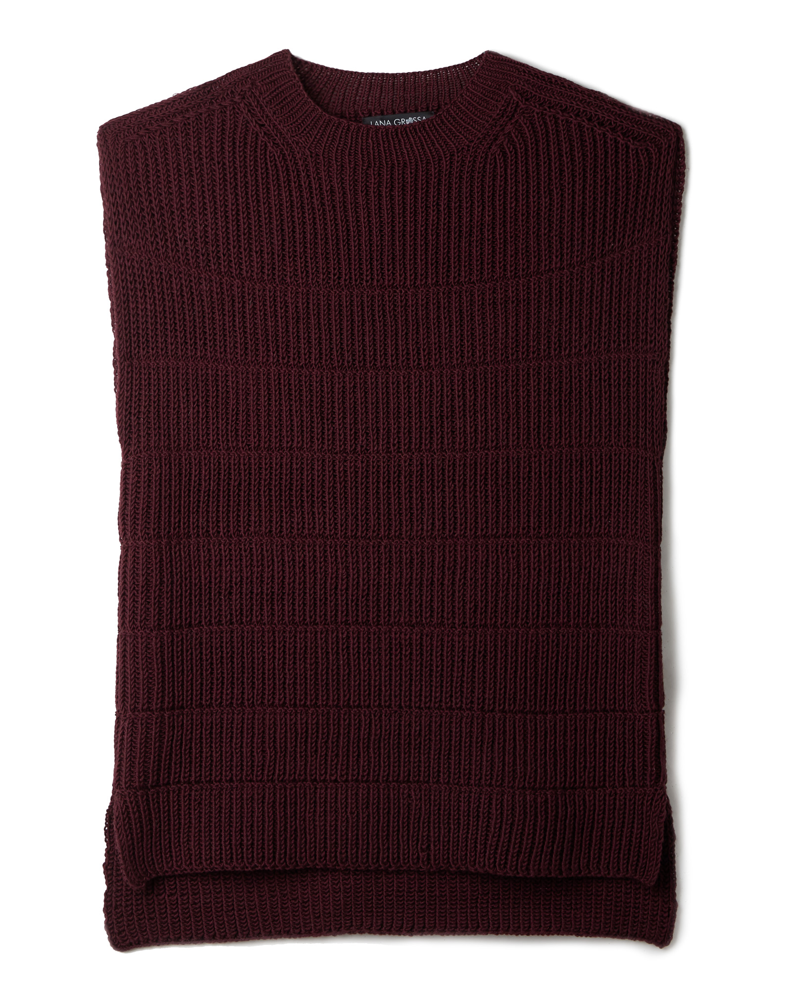 Strickset Pullunder Mit Schlitz Aus Cool Wool Von Lana Grossa 2 Strickset Pullunder Mit Schlitz Aus Cool Wool Von Lana Grossa – Bild 2