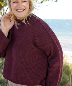 Strickset Oversize-pullover aus Cool Wool Superbig Mélange von Lana Grossa