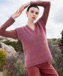 Strickset Pullunder aus Glamour von Lang Yarns