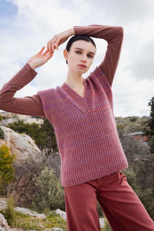 Strickset Pullunder Aus Glamour Von Lang Yarns
