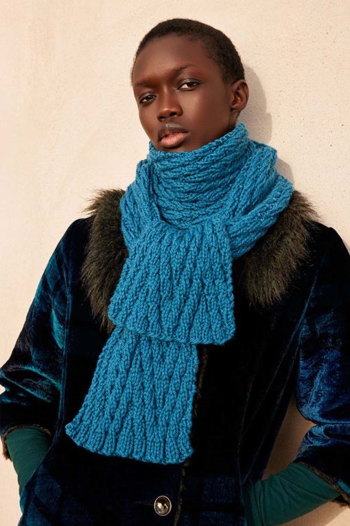 Strickset Schal Aus Glory Von Lang Yarns