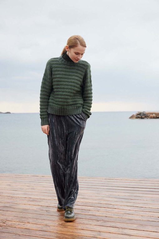 Strickset Pullover Aus Memory Von Lang Yarns