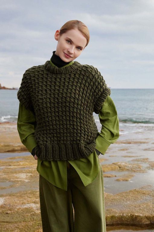 Strickset Pullunder Aus Fire Von Lang Yarns