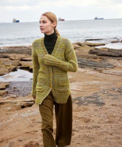 Strickset Jacke aus Glamour von Lang Yarns