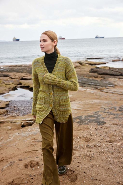 Strickset Jacke Aus Glamour Von Lang Yarns