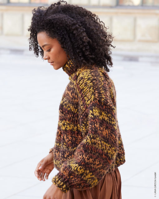 Strickset Pullover Mit Zopfmuster Aus Dolce Von Lana Grossa