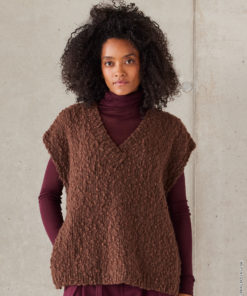 Strickset Slipover Mit Schlitzen aus Caramella von Lana Grossa