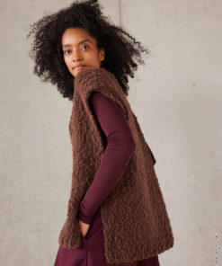 Strickset Slipover Mit Schlitzen Aus Caramella Von Lana Grossa 5 Hw2025 Filati Journal 70 Lana Grossa 9230070 M26 Mf3