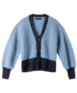 Strickset Jacke Mit Betonter Blende Aus Royal Alpaca Und Lucida Von Lana Grossa 4 Hw2025 Filati Journal 70 Lana Grossa 9230070 M33 Mf2