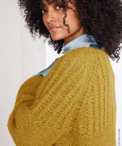 Strickset Top-Down Raglansweater Aus Alpaca Air Ii Von Lana Grossa 5 Hw2025 Filati Journal 70 Lana Grossa 9230070 M38 Mf3