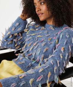 Strickset Pullover Mit Fransenmuster Aus Brigitte No. 2 Und Cassata Von Lana Grossa 5 Hw2025 Filati Journal 70 Lana Grossa 9230070 M39 Mf3