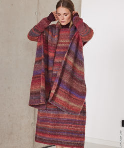 Strickset Kleid aus Gigante Multi von Lana Grossa