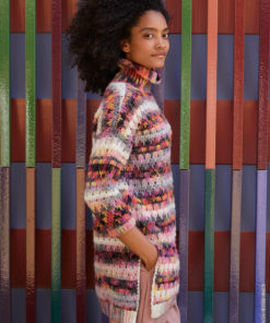 Strickset Häkel-tunika aus Picasso von Lana Grossa