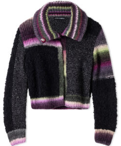 Strickset Jacke Im Materialmix Aus Lucida, Bomba Und Orsetto Von Lana Grossa 4 Hw2025 Filati Journal 70 Lana Grossa 9230070 M56 Mf2