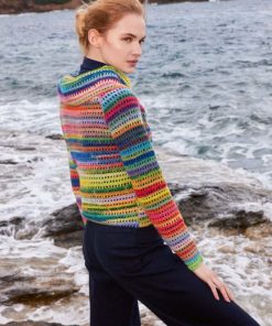 Strickset Jacke Gehäkelt Aus Infinity Von Lang Yarns 3 901 085 028 D1