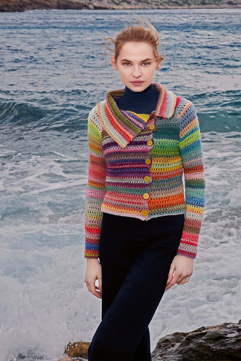 Strickset Jacke Aus Infinity Von Lang Yarns 2 Strickset Jacke Aus Infinity Von Lang Yarns – Bild 2