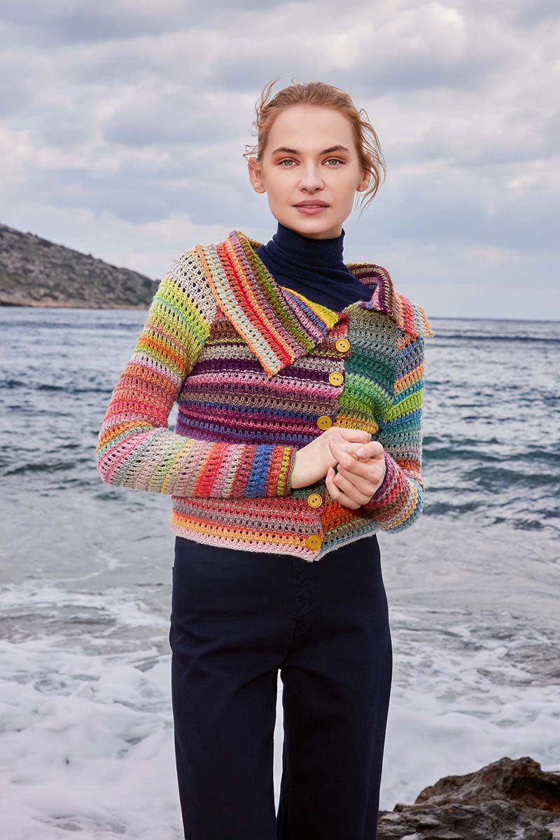 Strickset Jacke Aus Infinity Von Lang Yarns 1 Strickset Jacke Aus Infinity Von Lang Yarns