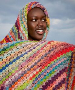 Strickset Decke Gehäkelt Aus Infinity Von Lang Yarns 5 901 085 227 D1