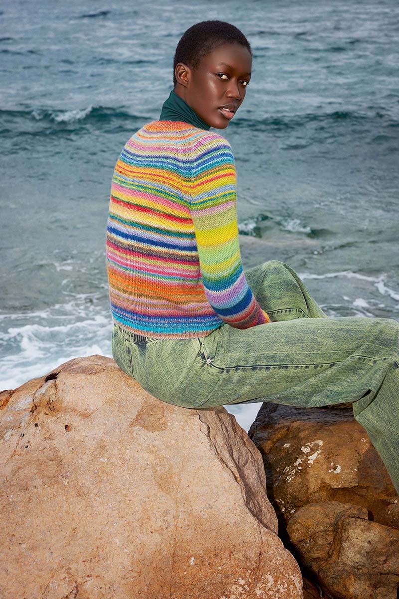 Strickset Pullover Top Down Aus Infinity Von Lang Yarns 2 Strickset Pullover Top Down Aus Infinity Von Lang Yarns – Bild 2