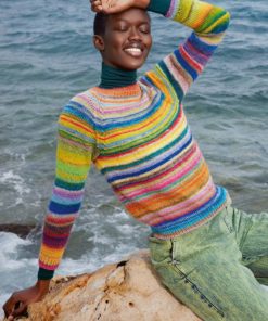 Strickset Pullover Top Down aus Infinity von Lang Yarns