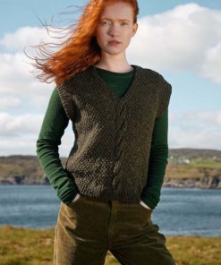 Strickset Pullunder aus Donegal Tweed+ von Lang Yarns