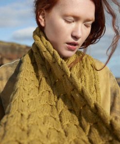 Strickset Schal Aus Donegal Woolen Spun Von Lang Yarns 4 901 087 081 D1