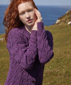 Strickset Jacke aus Donegal Tweed+ von Lang Yarns