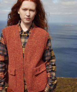 Strickset Weste aus Donegal Tweed+ von Lang Yarns