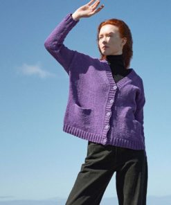 Strickset Jacke aus Donegal Woolen Spun von Lang Yarns