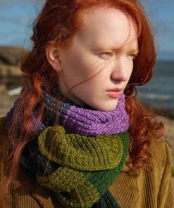 Strickset Schal aus Donegal Woolen Spun von Lang Yarns