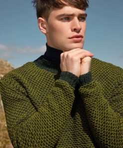 Strickset Herrenpullover aus Donegal Woolen Spun von Lang Yarns