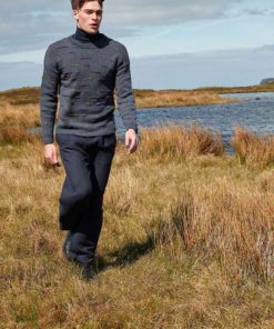 Strickset Herrenpullover Aus Donegal Woolen Spun Von Lang Yarns 5 901 087 265 D2