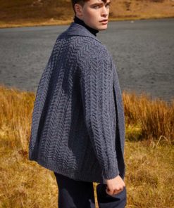 Strickset Herrenstrickjacke Aus Donegal Woolen Spun Von Lang Yarns 4 901 087 266 D1