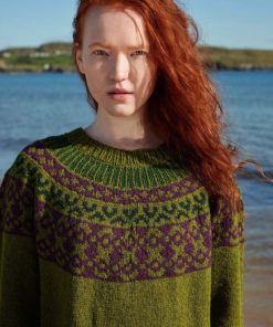 Strickset Pullover Top Down Aus Donegal Woolen Spun Von Lang Yarns 5 901 087 268 D1