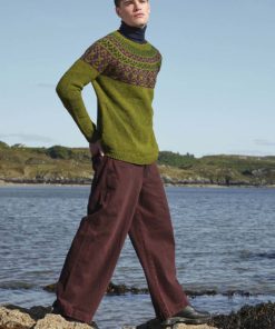 Strickset Pullover Top Down Aus Donegal Woolen Spun Von Lang Yarns 7 901 087 268 D3