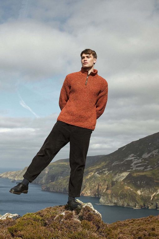 Strickset Pullover Aus Donegal Tweed+ Von Lang Yarns